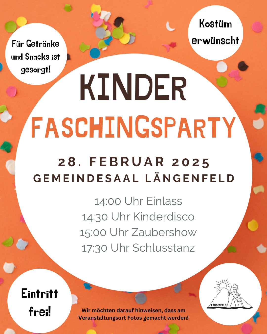 Kinder Faschingsparty