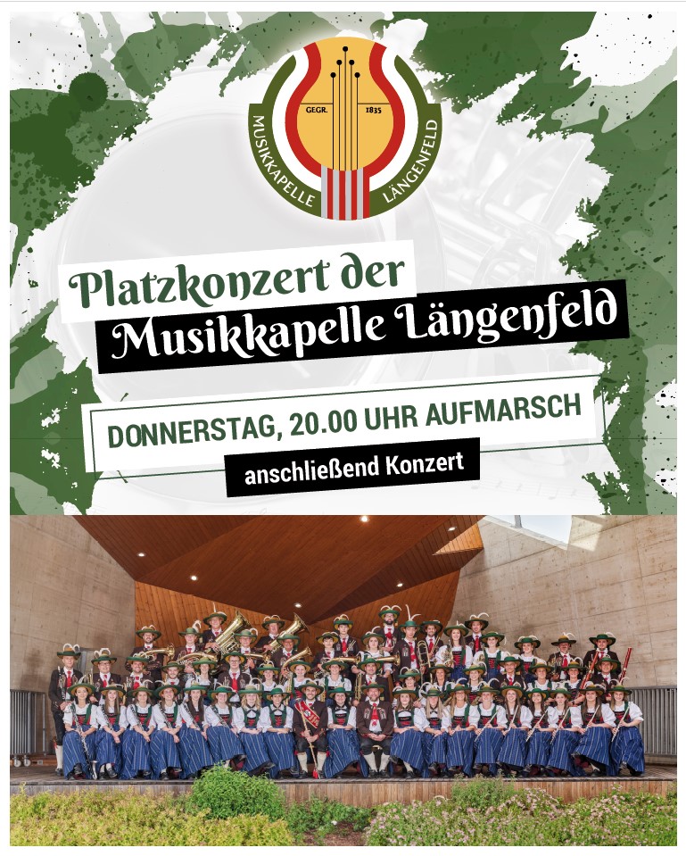 Platzkonzert der MK Längenfeld