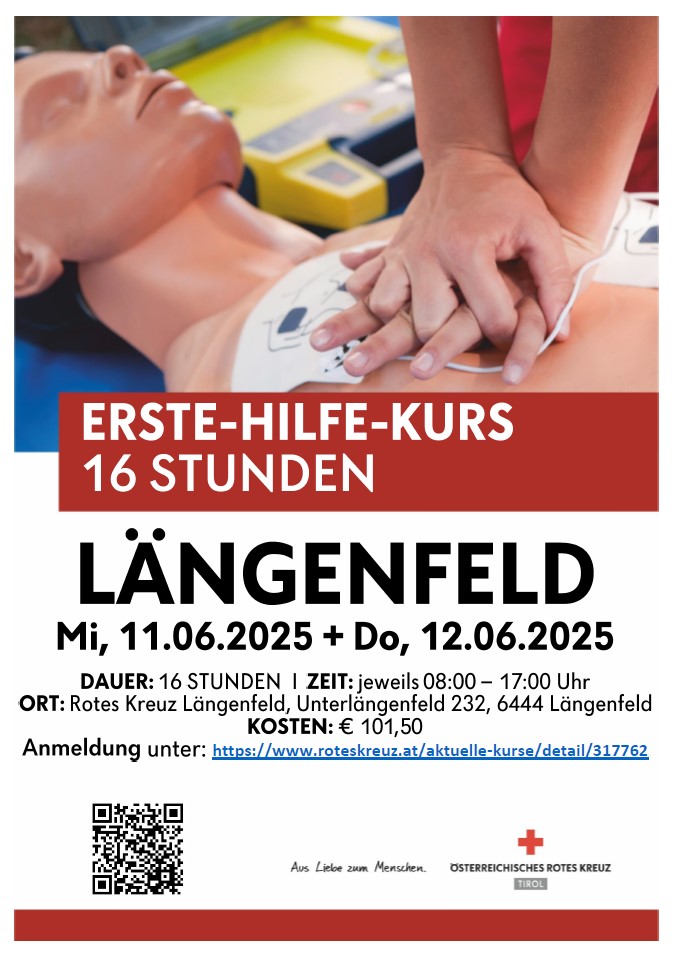 Erste-Hilfe-Kurs - 16 Stunden