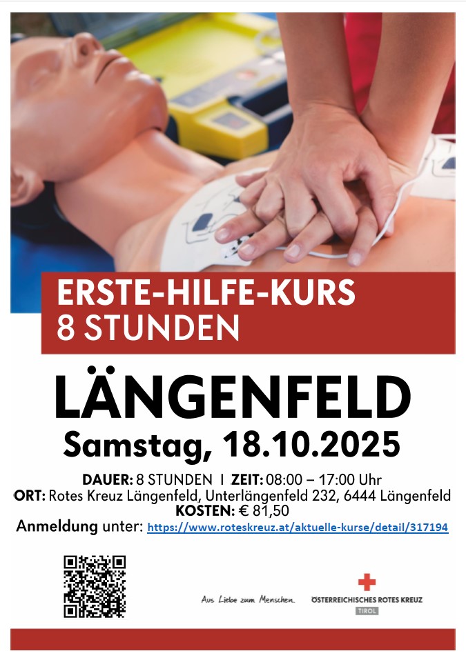 Erste-Hilfe-Kurs - 8 Stunden